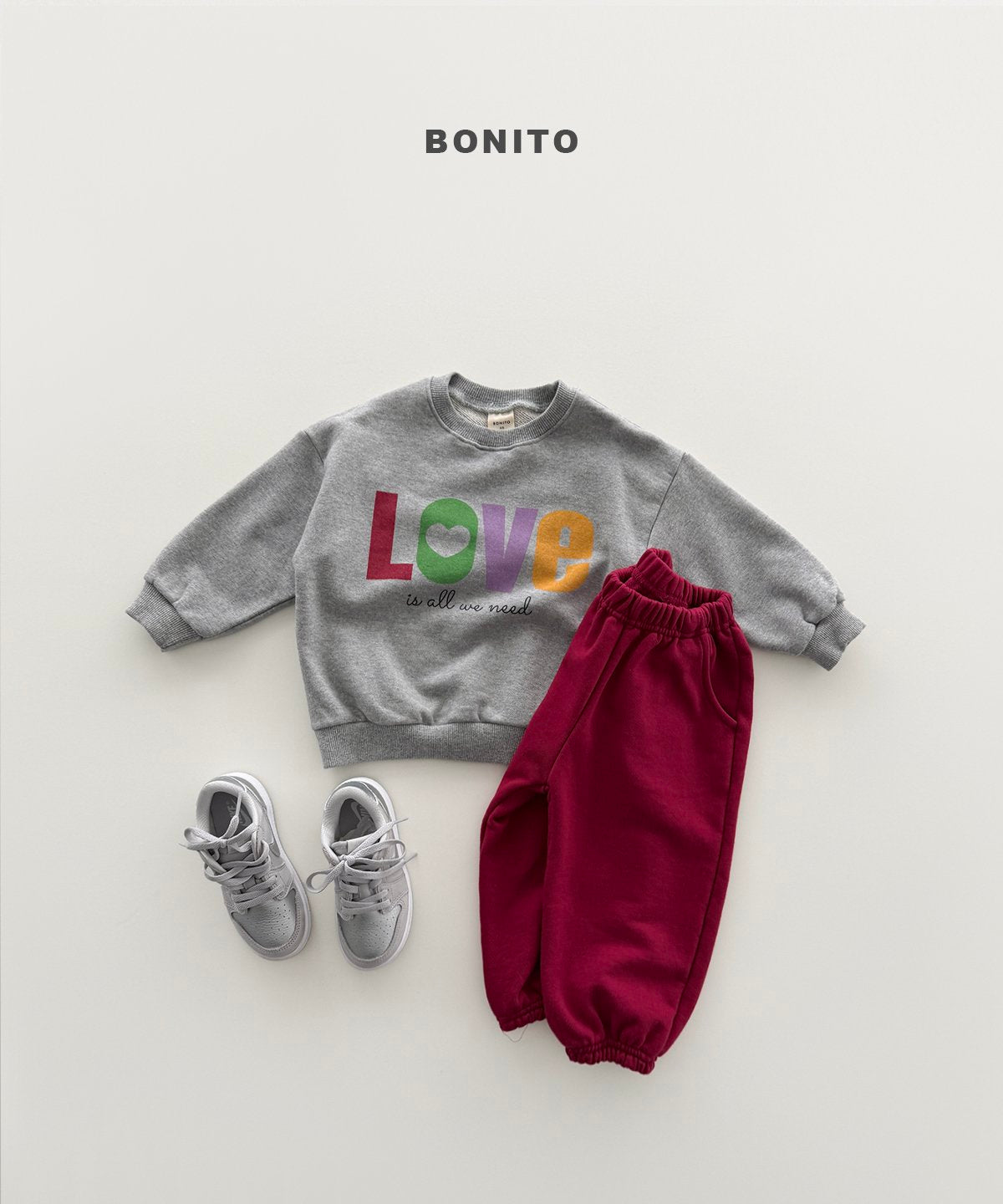 bonito soft jogger pants (~80-140cm)
