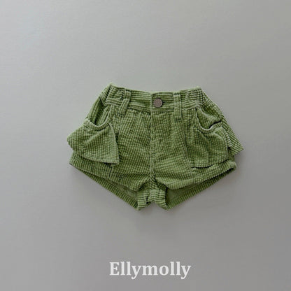 ELLYMOLLY BB frill corduroy pants (90-145cm)