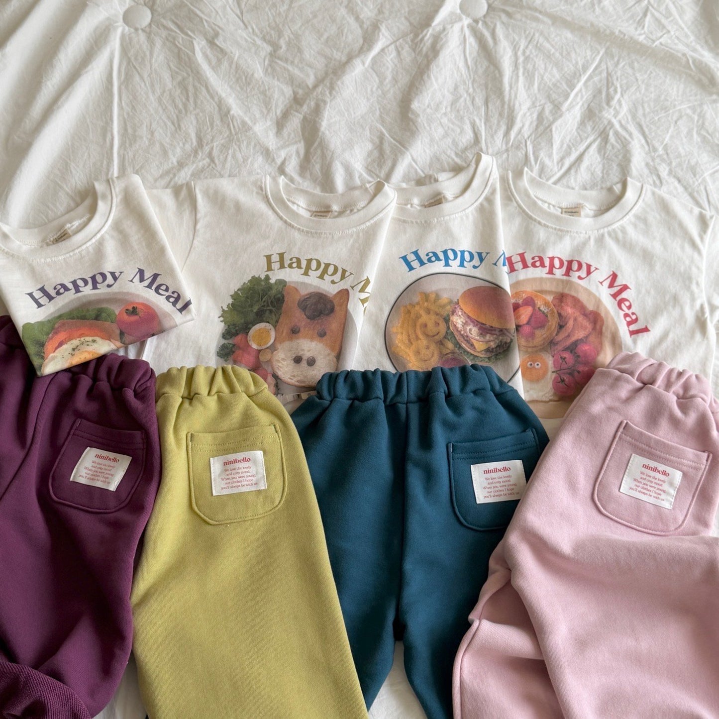 ninibello betty color sweatpants (80-130cm)