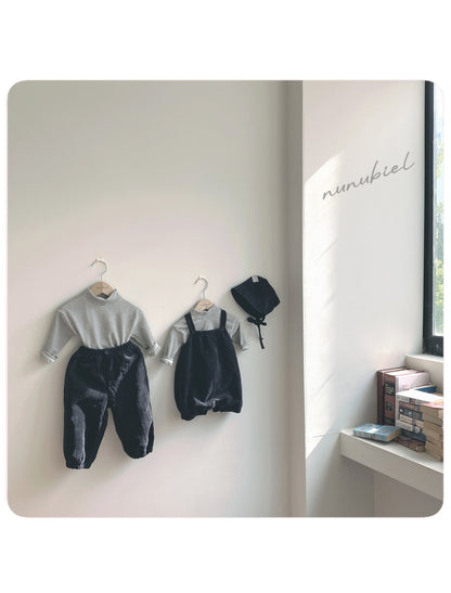 nunubiel clap romper & bonnet (3-18m)