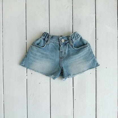 ELLYMOLLY denim flap pocket pants (90-145cm)