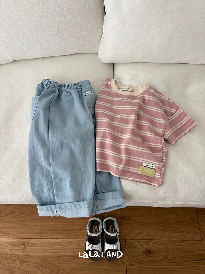 Lalaland saint stripe tee (75-120cm)