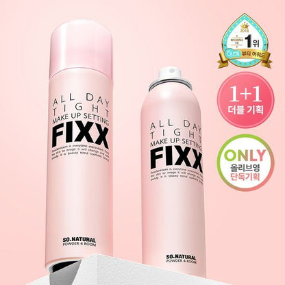 1+1兩支裝｜SO NATURAL FIXX 全天侯保濕控油定妝噴霧 💓