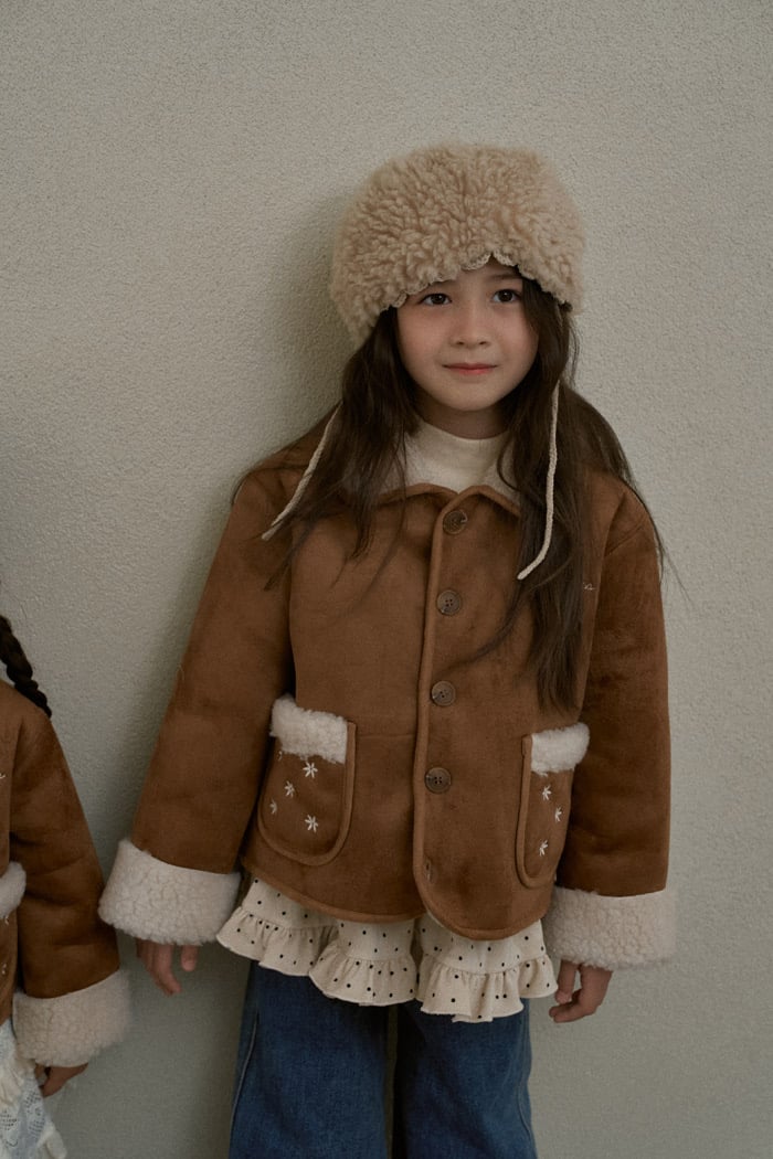 momoann dot dress (90-125cm)