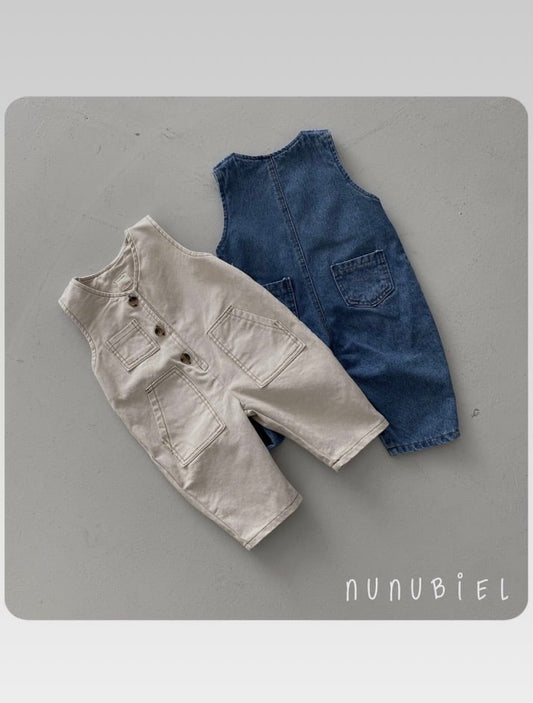 nunubiel denim jump suit (75-120cm)