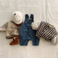 valubebe check padded baseball jumper (70-110cm)