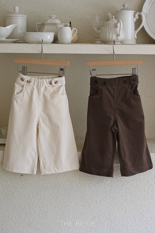 the beige vizo span pants (80-120cm)