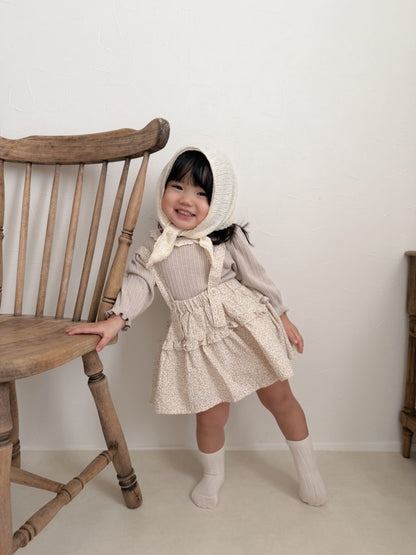 mimi market dobby frill can skirt (75-90cm)