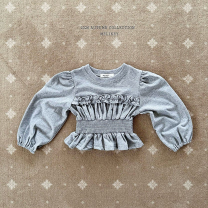 melikey smoke frill t (~80-140cm)