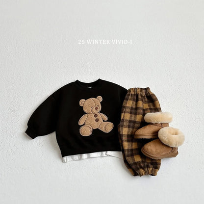 Vivid 英輪格子縮口褲 (75-135cm)