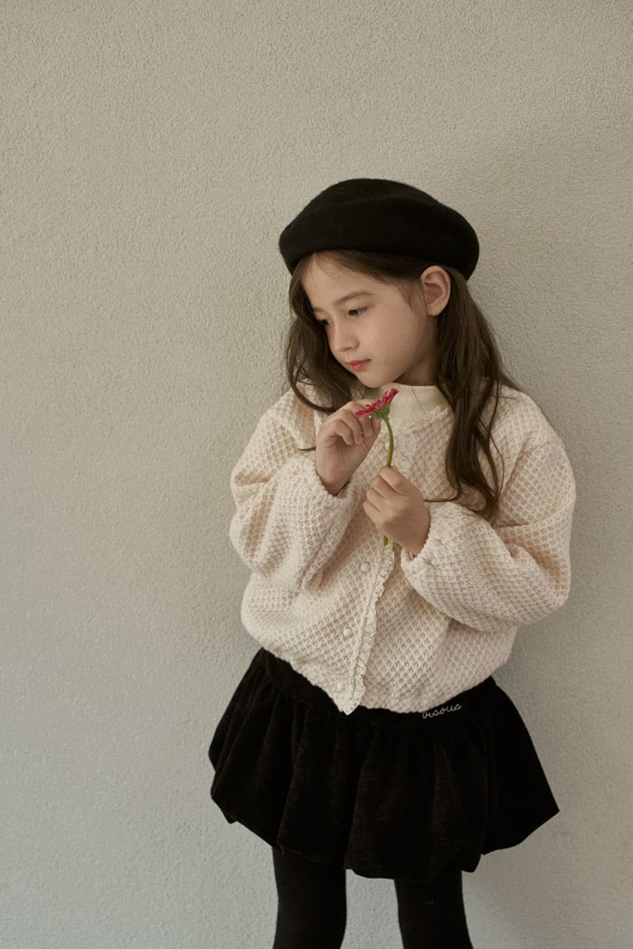 momoann knit cardigan (90-130cm)