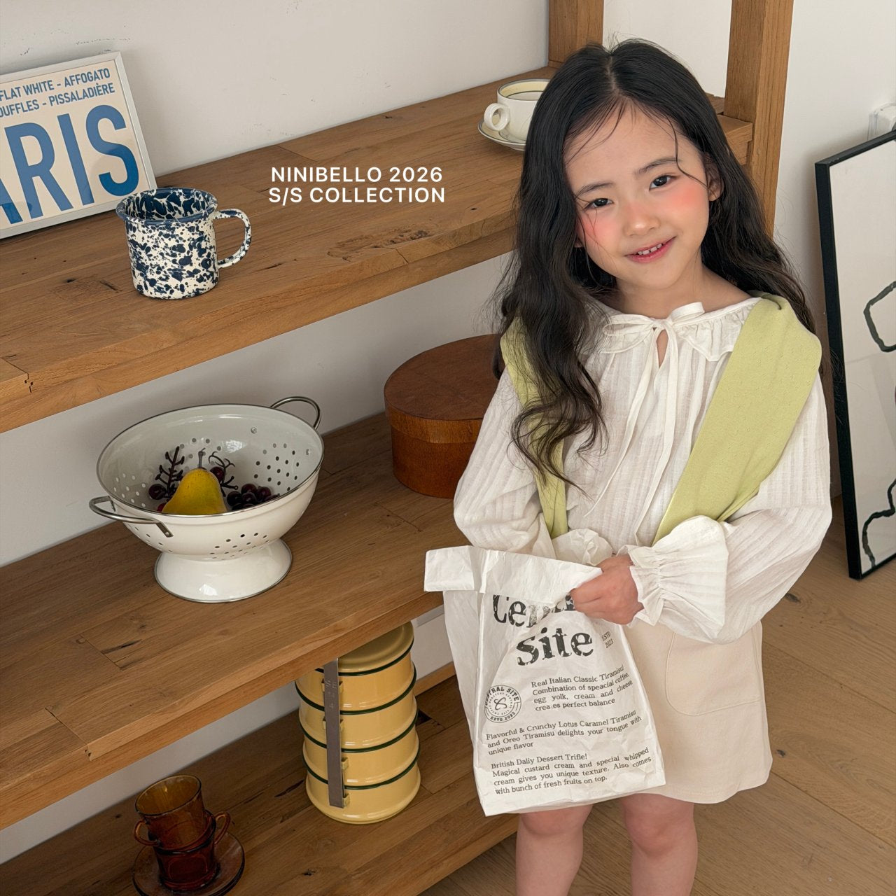 ninibello blossom blouse (80-130cm)