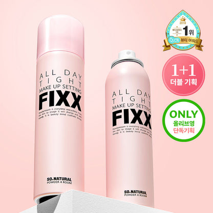 1+1兩支裝｜SO NATURAL FIXX 全天侯保濕控油定妝噴霧 💓