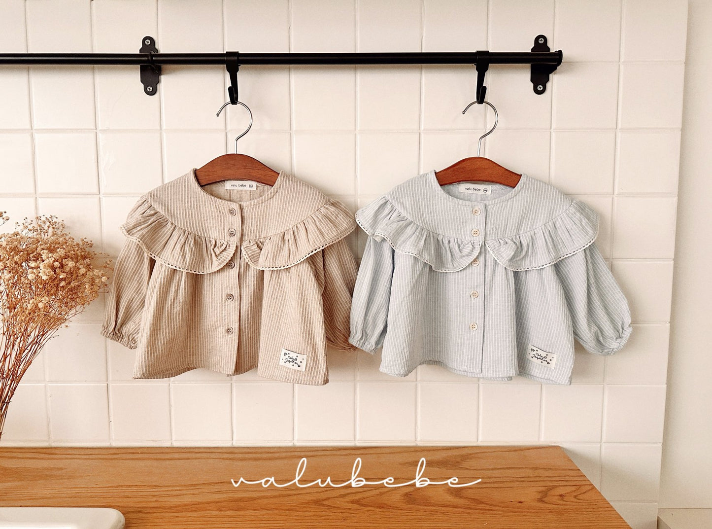 valubebe classic yoke blouse (6-24m)