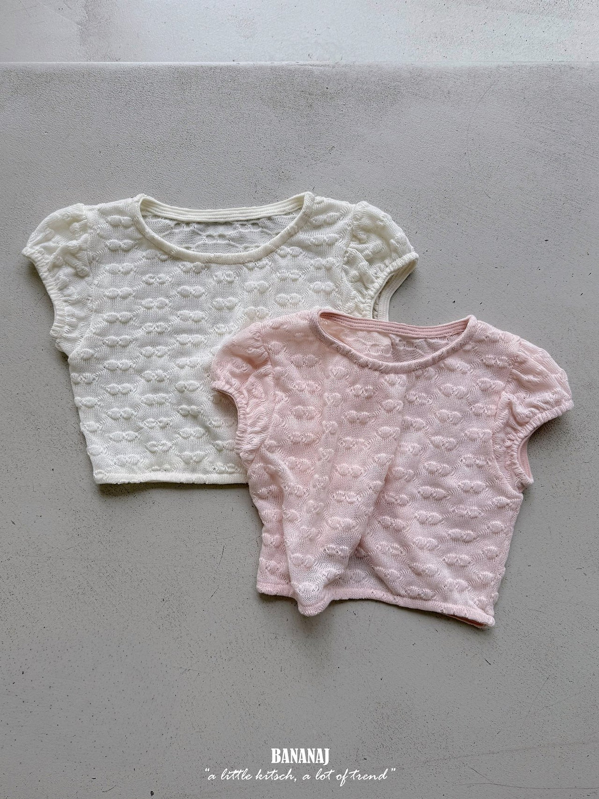 BANANAJ bubble puff tee (80-135cm)