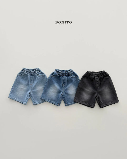 Bonito bermuda brushed denim pants (~80-140cm)