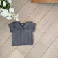 mimi market check frill blouse (70-85cm)