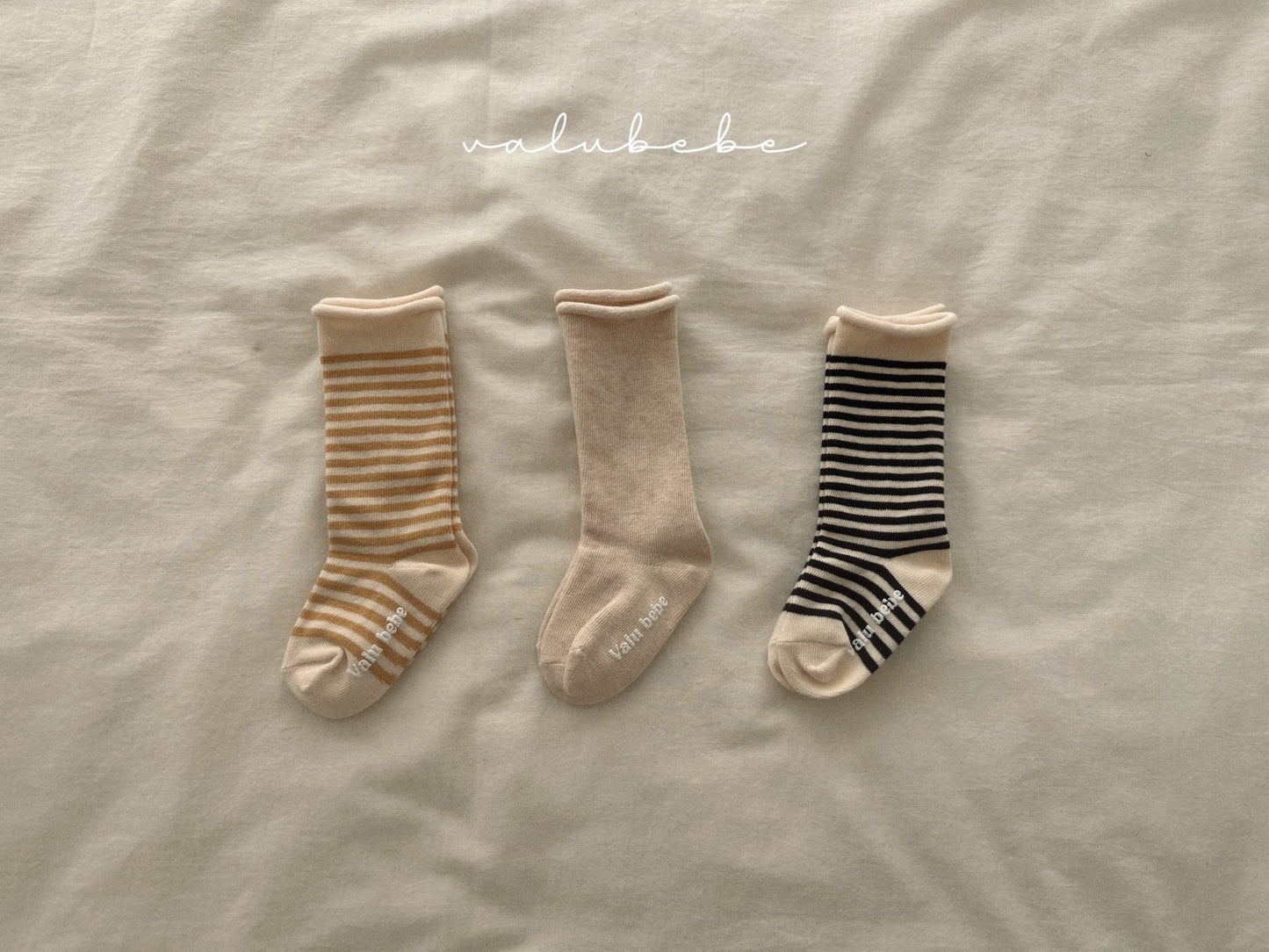 valubebe sunny combi socks set(baby)