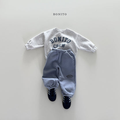 Bonito knee-slit jogger pants (~80-140cm)