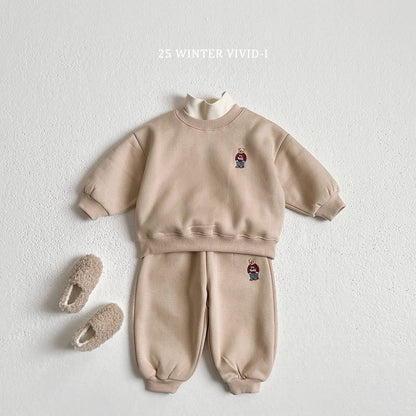 Vivid 熊熊刺繡套裝 (75-135cm)