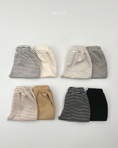 HAROHARO 1+1 papillon jogger pants (85-140cm)