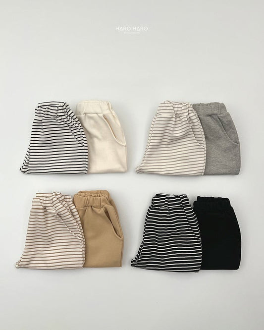 HAROHARO 1+1 papillon jogger pants (85-140cm)