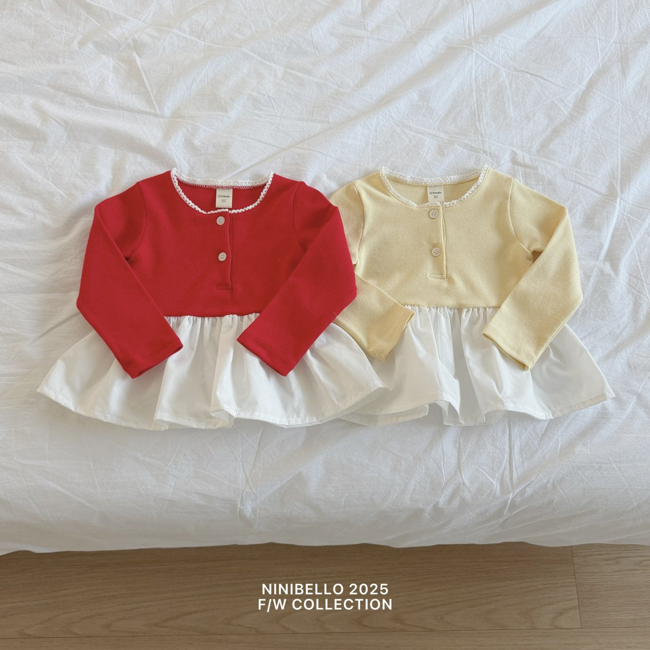 ninibello tulip layered tee (80-130cm)