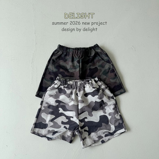 Delight 迷彩短褲 (85-148cm)