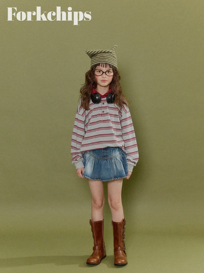 FORKCHIPS wiggle button skirt (95-160cm)