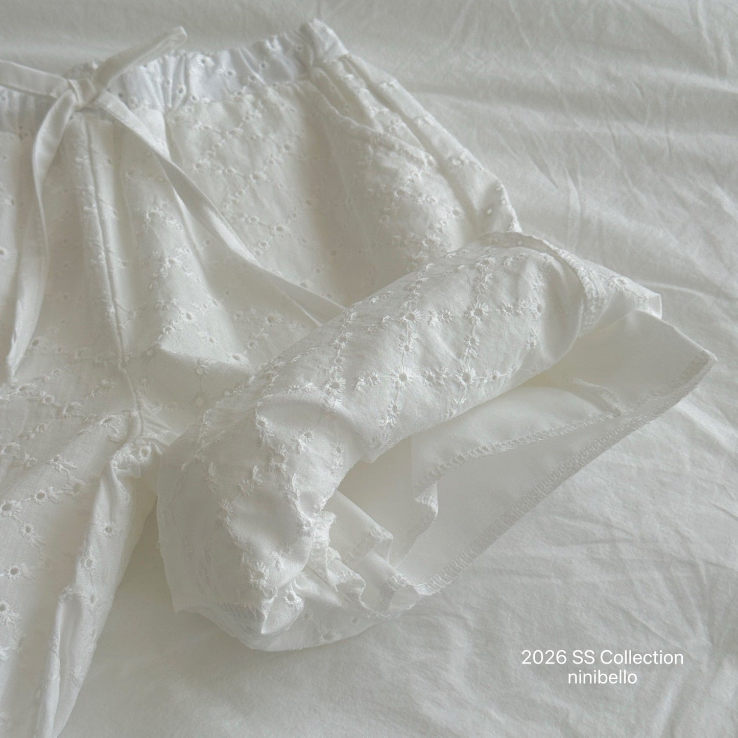 ninibello mori punching eyelet pants (80-130cm)