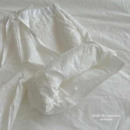 ninibello mori punching eyelet pants (80-130cm)