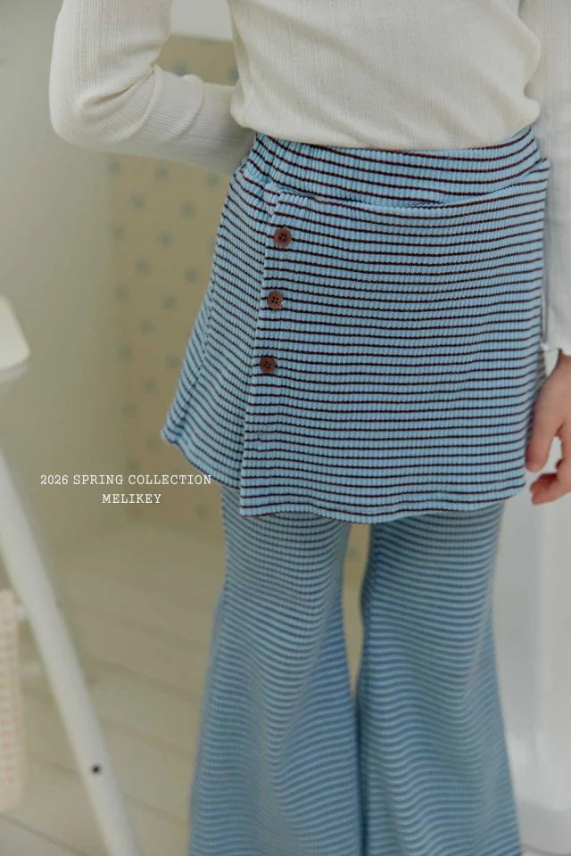 melikey wrap bootscut pants (~80-140cm)