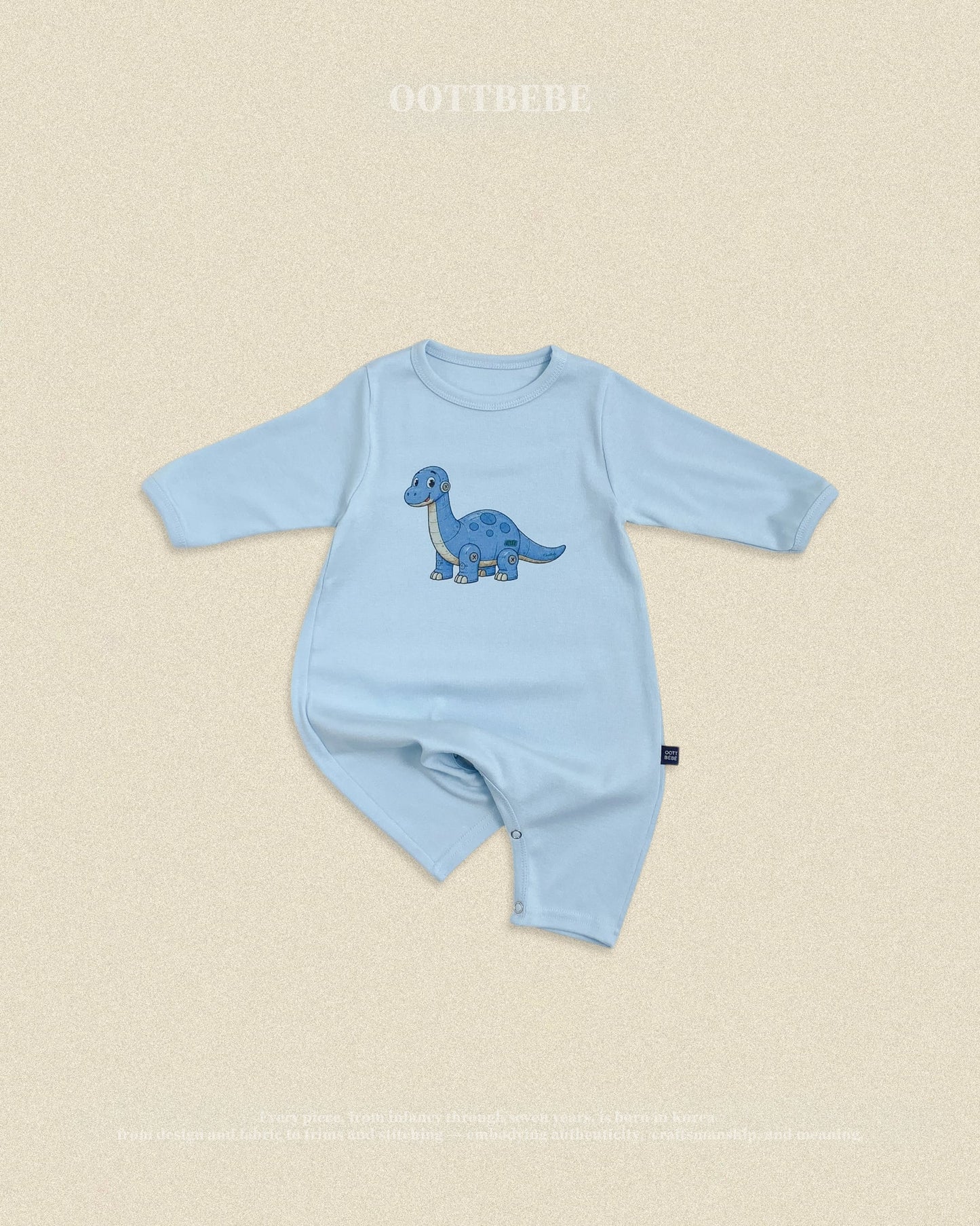 oottbebe robot dinosaurs suits (0-12m)