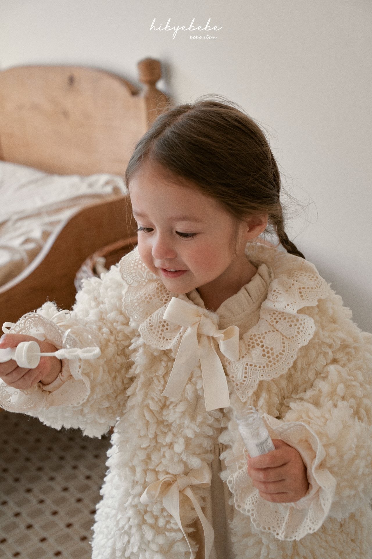 hibyebebe lace cardigan jacket (85-120cm)