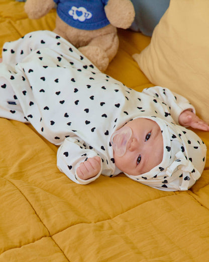 oottbebe petit heart suits SET (0-12m)