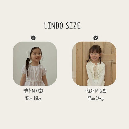 Lindo Denim Overall One-piece (85–125cm)