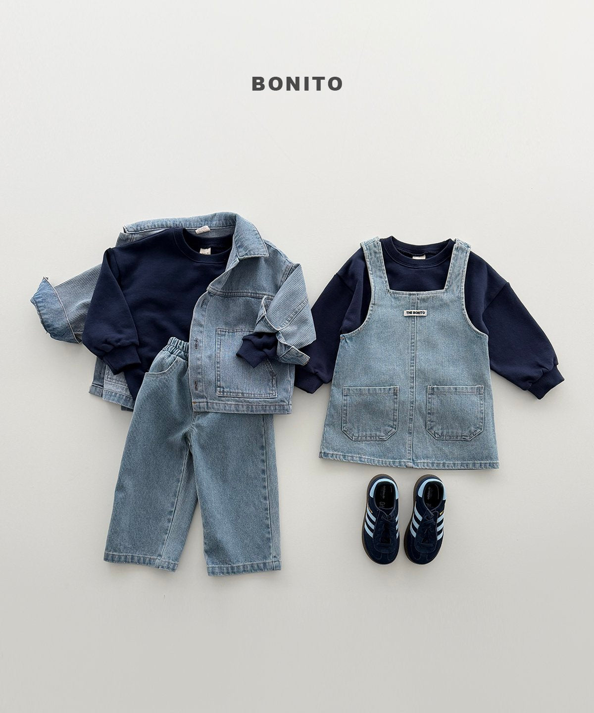 bonito cord denim pants (~80-140cm)