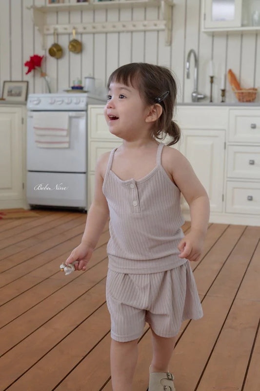 Bebenine Ribbed Tank Set (65-110cm)