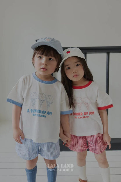 Lalaland ice cream tee (75-120cm)