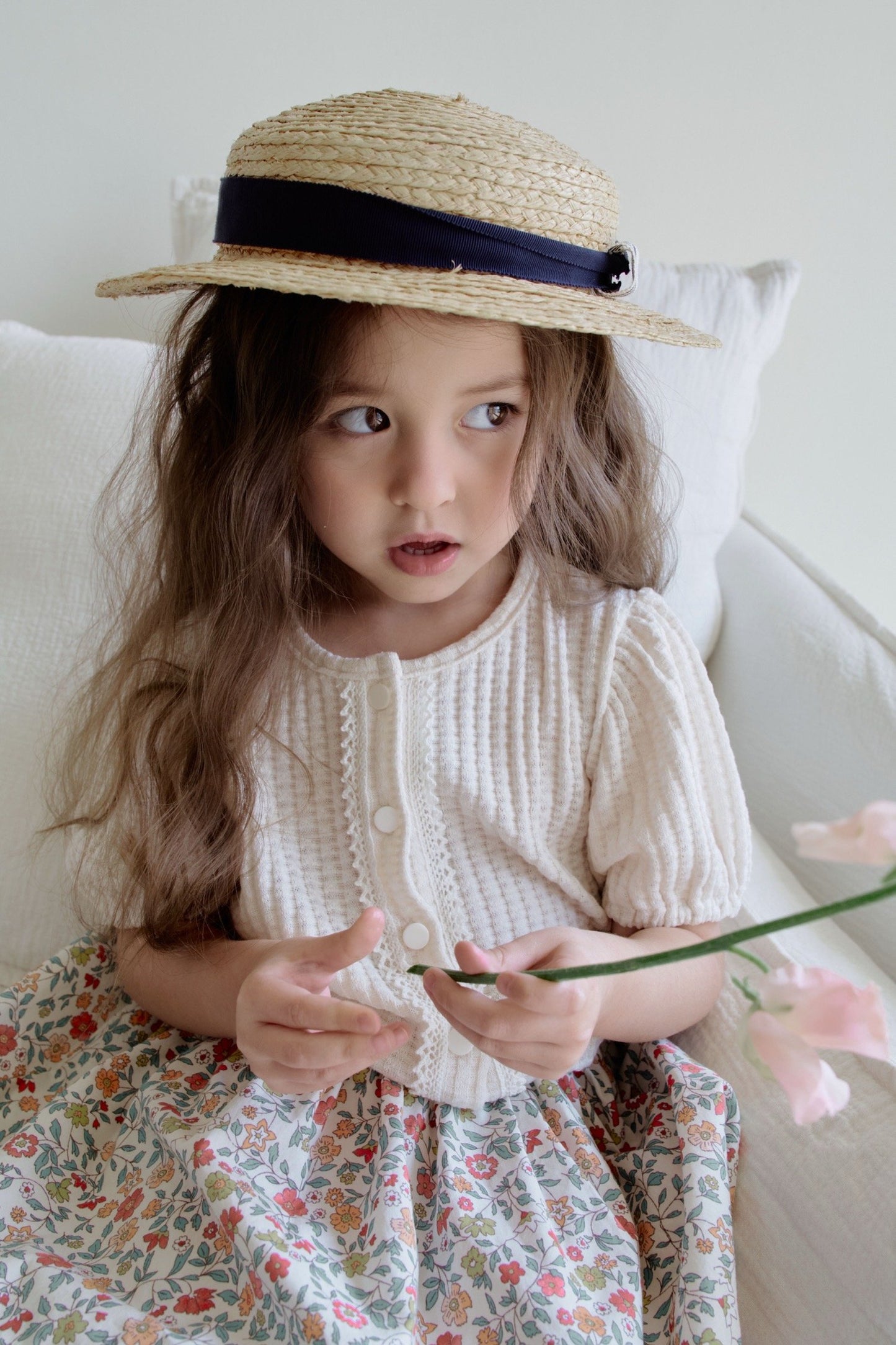 momoann popcorn cardigan (90-130cm)