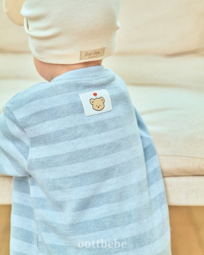 oottbebe mix border suit(3-12m)