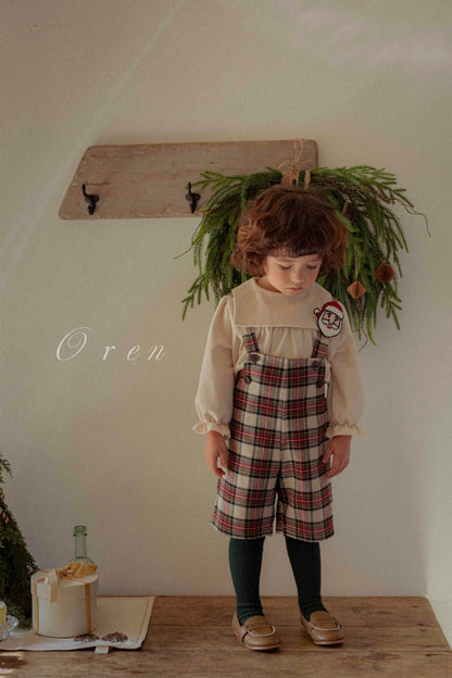 OREN noelia check overall (75-100cm)