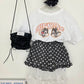 ELLYMOLLY dot frill skirt (90-145cm)