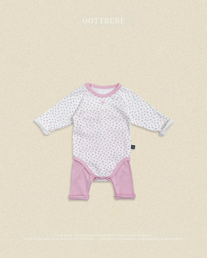 oottbebe coco flower suits (0-12m)