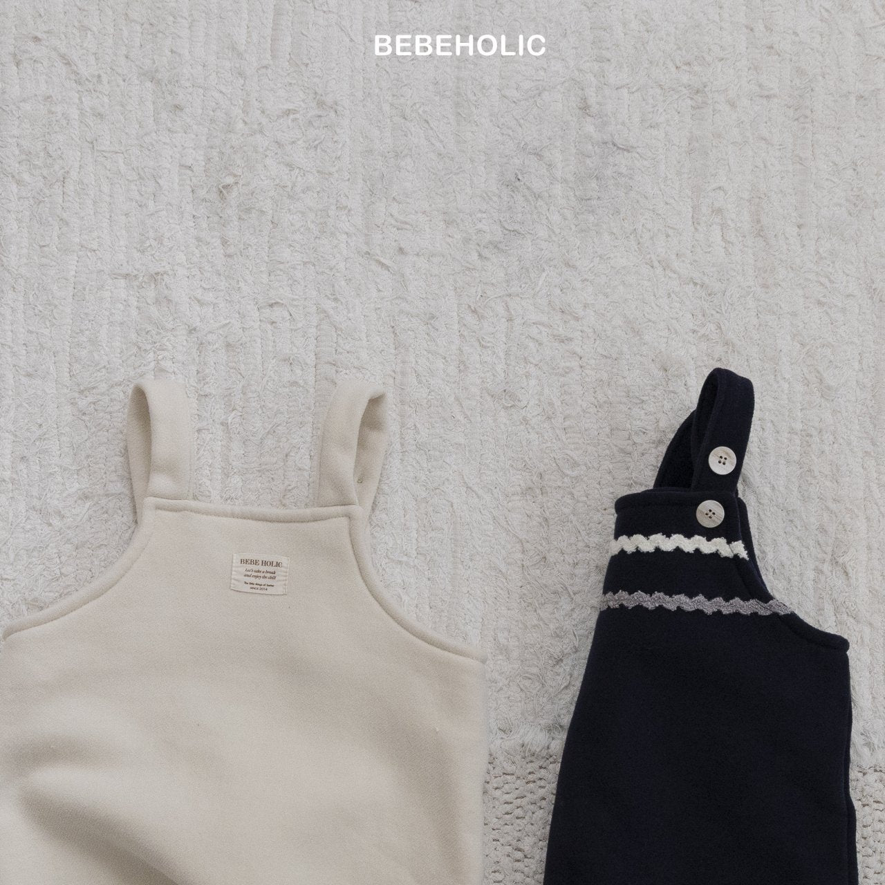 bebeholic morry suspender suit (6-18m)