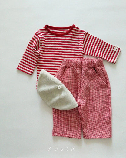 Aosta Check Pants  (70-110cm)