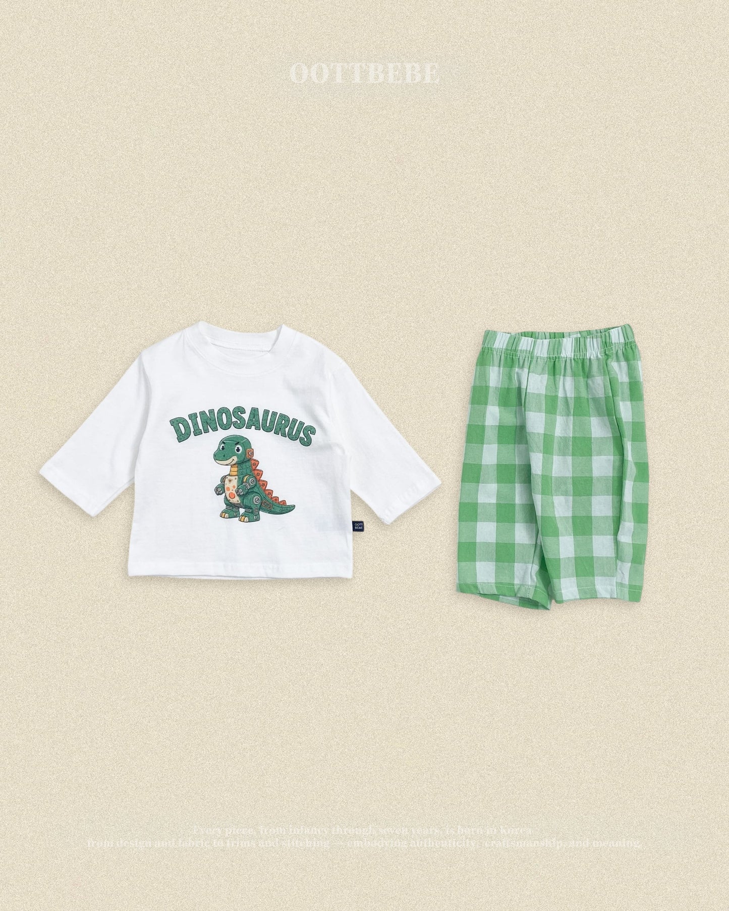 oottbebe plraful dinosaurs SET-UP (65-115cm)