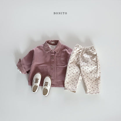 bonito corduroy collar jacket (~80-140cm)