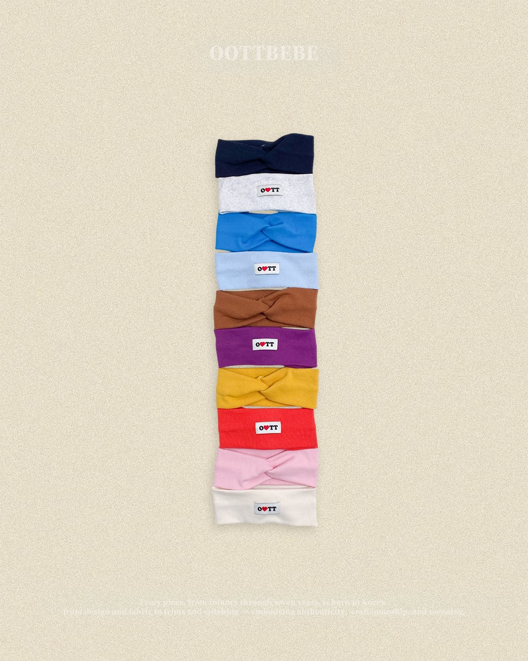 oottbebe colorful kids hair band