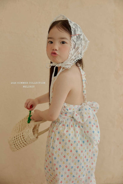melikey jelly flower halter neck (~80-140cm)